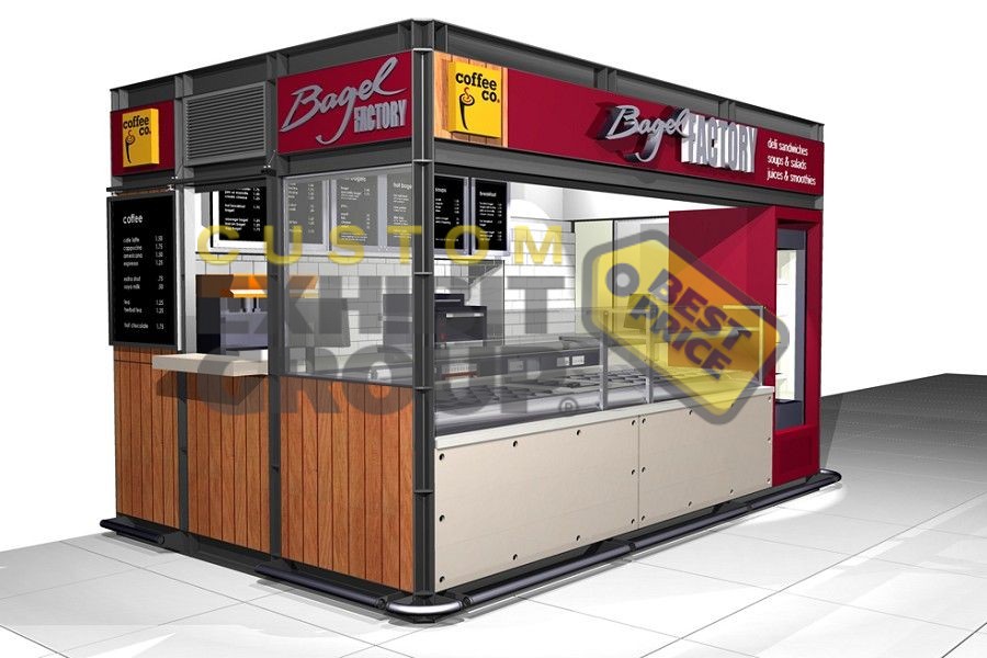 Coffee kiosks a small investment! – Custom Display Cases and Showcases